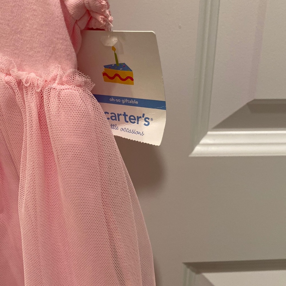 Carter’s Birthday Girl Dress with Bib NWT’s - Picture 3 of 3